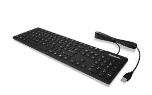 KeySonic KSK-8030 IN (DE) Industrietastatur, USB, wasserdicht IP 68, schwarz