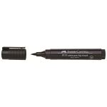 Faber-Castell 167699 Permanent-Marker Schwarz 1...