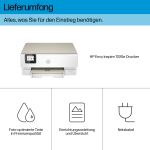 HP ENVY Inspire 7220e Wireless All-in-One Farbe Drucker, Instant Ink; Kopierer, Scanner