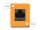 DELOCK D-Typ Modul RJ45 Buchse zu Buchse 90°gewinkelt orange
