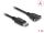 DELOCK Displayport Kabel DP -> DP St/Bu 1.00m schwarz