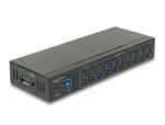DELOCK Industrie HUB 10xUSB 3.0 Typ-A 20kV ESD Schutz extern