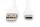 Digitus USB-C Silikon Anschlusskabel, 1m, weiß