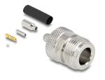 DELOCK N Bu. Crimpen RG-174/RG-316 passend. schrumpfschlauch