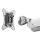 LogiLink BP0087 Flachbildschirm-Tischhalterung 81,3 cm (32") Tisch/Bank Silber