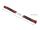 DELOCK Geflechtschlauch dehnbar 2 m x 50 mm schwarz-rot
