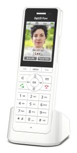 Fon FRITZ! X6 DECT-Telefon Anrufer-Identifikation Weiß