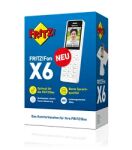 Fon FRITZ! X6 DECT-Telefon Anrufer-Identifikation Weiß