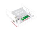 DELOCK M.2 Karte mit Standard und Low Profile Slotblenden
