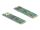 DELOCK M.2 Karte mit Standard und Low Profile Slotblenden