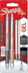 Sharpie 2162643 Gelstift Medium Ausziehbarer Gelschreiber Schwarz 2 Stück(e)