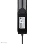 Neomounts DS22-840BL6 Tischsteckdose mit Klemme und USB-C- und USB-A-Anschlüssen - Schnellladung