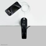 Neomounts DS22-840BL6 Tischsteckdose mit Klemme und USB-C- und USB-A-Anschlüssen - Schnellladung