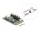 DELOCK Mini PCIe I/O PCIe full size 1x Parallel, 2x Seriell
