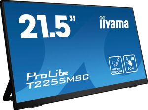 iiyama ProLite T2255MSC-B1 Computerbildschirm 54,6 cm (21.5") 1920 x 1080 Pixel Full HD LCD Touchscreen Schwarz
