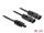 DeLOCK DL4 Solar Splitter Kabel 2 x Stecker zu 1 x Buchse 30 cm schwarz