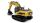 Amewi G705E ferngesteuerte (RC) modell Bagger Elektromotor 1:14