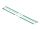 DELOCK Edelstahlkabelbinder L 300 x B 4,6 mm grün 10 Stück