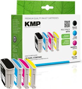 KMP H71V Druckerpatrone 4 Stück(e) Schwarz, Cyan, Magenta, Gelb