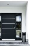 Durable 333023 Mülleimer 17 l Rund Metall Silber