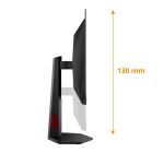 AOC G4 Q27G4ZDR Computerbildschirm 67,3 cm (26.5") 2560 x 1440 Pixel Quad HD QD-OLED Schwarz, Rot