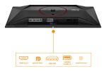 AOC G4 Q27G4ZDR Computerbildschirm 67,3 cm (26.5") 2560 x 1440 Pixel Quad HD QD-OLED Schwarz, Rot
