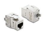 DELOCK Keystone Modul RJ45 BU < LSA Cat.6A werkzeugfrei