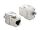 DELOCK Keystone Modul RJ45 BU < LSA Cat.6A werkzeugfrei