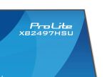 iiyama ProLite XB2497HSU-W1 Computerbildschirm 60,5 cm (23.8") 1920 x 1080 Pixel Full HD LED Weiß