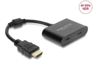 DELOCK Adapter HDMI Stecker zu USB-C Buchse 4K/60Hz