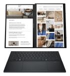 ASUS Zenbook Duo UX8406CA-QL331W Intel Core Ultra 9 285H Hybrid (2-in-1) 35,6 cm (14") Touchscreen WUXGA 32 GB LPDDR5x-SDRAM 1 TB SSD Wi-Fi 7 (802.11be) Windows 11 Home Deutsch Grau
