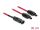 DELOCK DL4 Solar Splitter Kabel 2xST > 1xBU 30cm rot