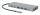 Mobilis 020028 laptop-dockingstation & portreplikator Kabelgebunden USB 3.2 Gen 1 (3.1 Gen 1) Type-C Grau
