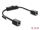 DeLOCK RJ45 Kabel Buchse zu Buchse mit Schalter Cat.6 F/UTP 0,3 m - Netzwerkschaltung schwarz