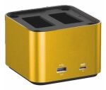 Hahnel ProCube3 Akkuladegerät Batterie für Digitalkamera USB