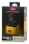 Hahnel ProCube3 Akkuladegerät Batterie für Digitalkamera USB