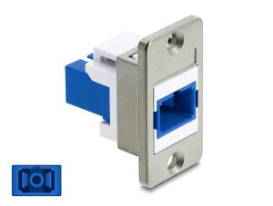 DELOCK Panel Mount SC Simplex Buchse zu SC Simplex Buchse