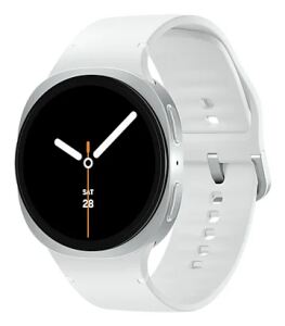 Samsung Galaxy Watch 8 3,81 cm (1.5") AMOLED 44 mm Digital 480 x 480 Pixel Touchscreen Silber WLAN GPS