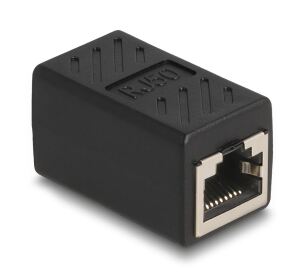 DeLOCK RJ50 Adapter Buchse zu Buchse schwarz