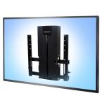 Ergotron 61-128-085 Flachbildschirm-Tischhalterung 160 cm (63") Wand Schwarz