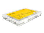 DELOCK Crimpbox 70-teilig 75 Ohm mit BNC, TNC und F Konnekt.