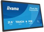 iiyama TW2223AS-B3P Signage-Display Interaktiver Flachbildschirm 54,6 cm (21.5") WLAN 450 cd/m² Full HD Schwarz Touchscreen Eingebauter Prozessor Android 24/7