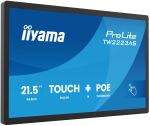iiyama TW2223AS-B3P Signage-Display Interaktiver Flachbildschirm 54,6 cm (21.5") WLAN 450 cd/m² Full HD Schwarz Touchscreen Eingebauter Prozessor Android 24/7