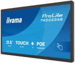 iiyama TW2223AS-B3P Signage-Display Interaktiver Flachbildschirm 54,6 cm (21.5") WLAN 450 cd/m² Full HD Schwarz Touchscreen Eingebauter Prozessor Android 24/7