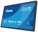 iiyama TW2223AS-B3P Signage-Display Interaktiver Flachbildschirm 54,6 cm (21.5") WLAN 450 cd/m² Full HD Schwarz Touchscreen Eingebauter Prozessor Android 24/7