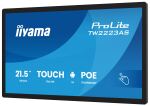 iiyama TW2223AS-B3P Signage-Display Interaktiver Flachbildschirm 54,6 cm (21.5") WLAN 450 cd/m² Full HD Schwarz Touchscreen Eingebauter Prozessor Android 24/7