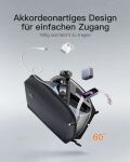 Inateck ABM33 Personal Organizer Nylon Schwarz