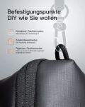 Inateck ABM33 Personal Organizer Nylon Schwarz