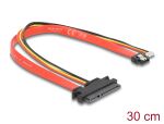 DELOCK Adapter M.2 Key B Stecker zu SATA 7 Pin vertikal