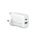 MediaRange Ladegerät 25W 2-Port 1x USB-A1x USB-C UK, weiß